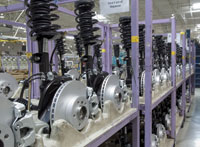 ZF Group: Axles being manufactured for BMW's JIT inventory system in Duncan, South Carolina