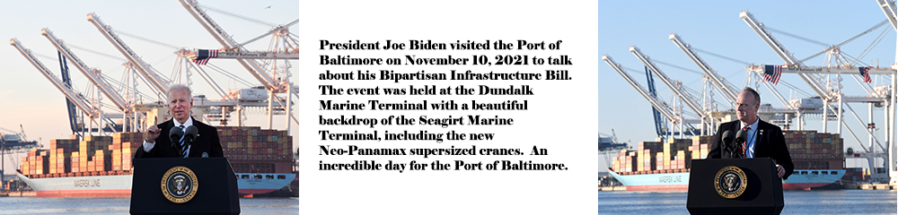 Port of Baltimore Biden