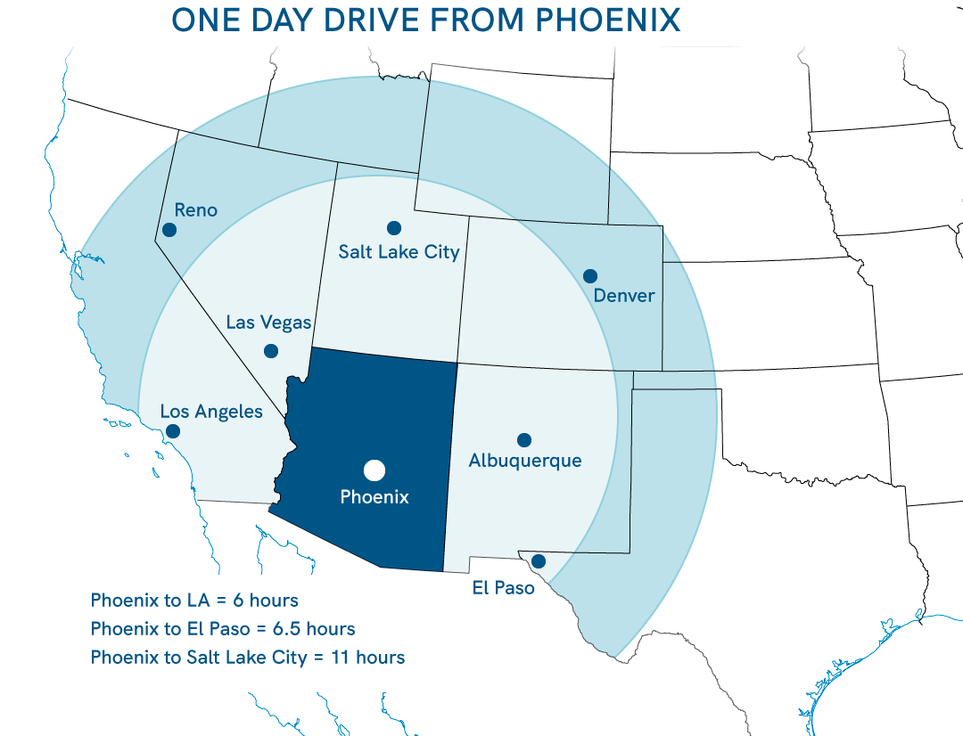 One day drive phx