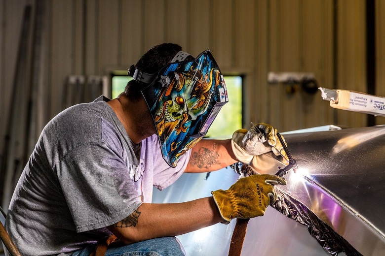 Welding metal fab