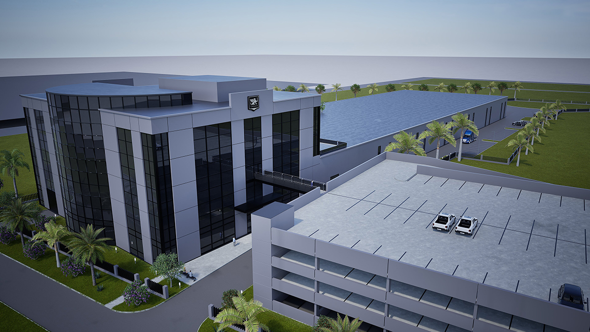 Rendering of the INKAS® USA campus in Fort Pierce.