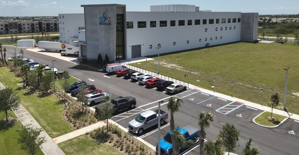OCULUS Surgical’s 60,000 FT manufacturing facility in Port St. Lucie