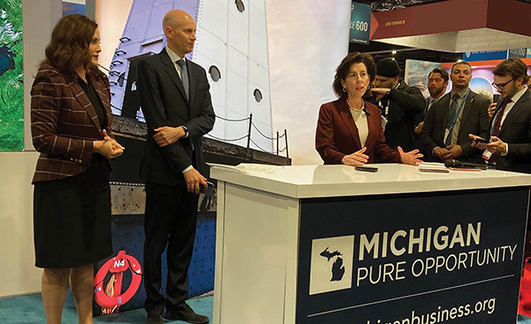 Gov. Whitmer announces Nel Hydrogen to build gigafactory in Plymouth Township, bringing 517 jobs and $400 million investment to Michigan. | Image courtesy of Michigan Economic Development Corporation