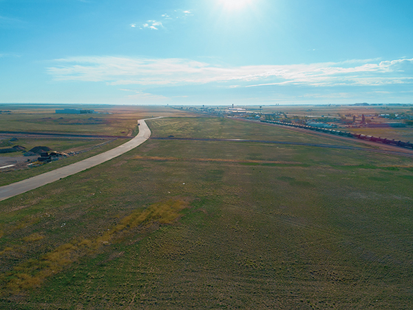 An aerial view of the PAS site in Amarillo. | Image courtesy of Amarillo EDC