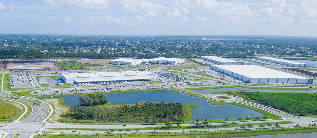 Legacy Park at Tradition in Port St. Lucie is home to Amazon, Cheney Brothers, FedEx Ground and two Class-A industrial facilities for lease. The park has immediate I-95 access midway between Miami and Orlando.