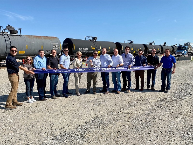 Savage Rail Port Ribbon Cutting