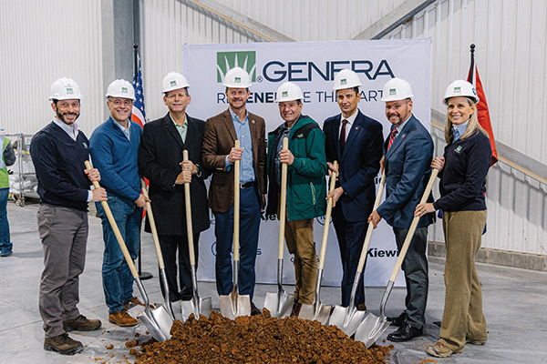 Genera, an ag-based sustainable fiber and biomaterials company, announced a $350 million expansion project in Vonore, TN, in December 2023. Photo provided by TNECD