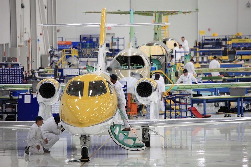 Honda Jet Production Line