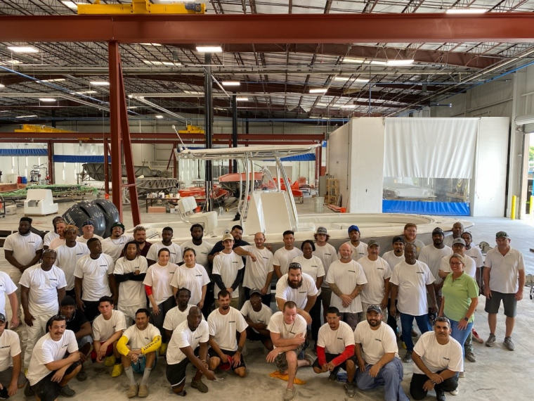 FL: Production Begins at Contender Boats St. Lucie Plant, Creating Jobs for the Area