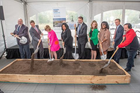 MI: Henry Ford Health, Acadia Healthcare Break Ground on New Behavioral Health Hospital
