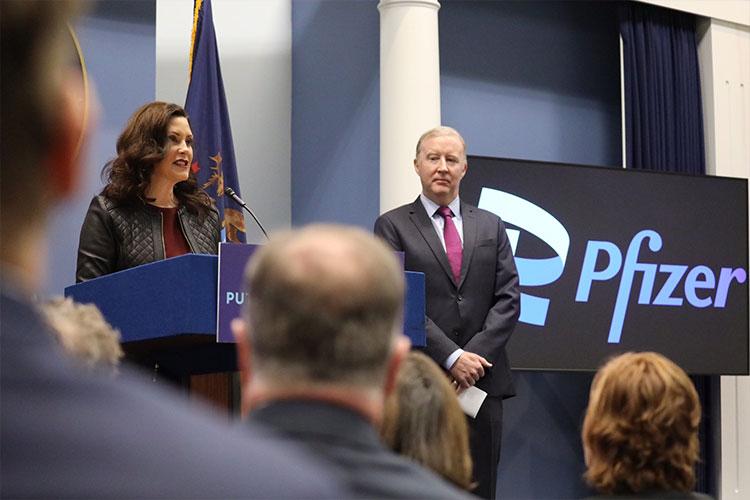 MI: Pfizer's Kalamazoo Site to Benefit from $750M Investment, Continuing to Boost Life Sciences in State