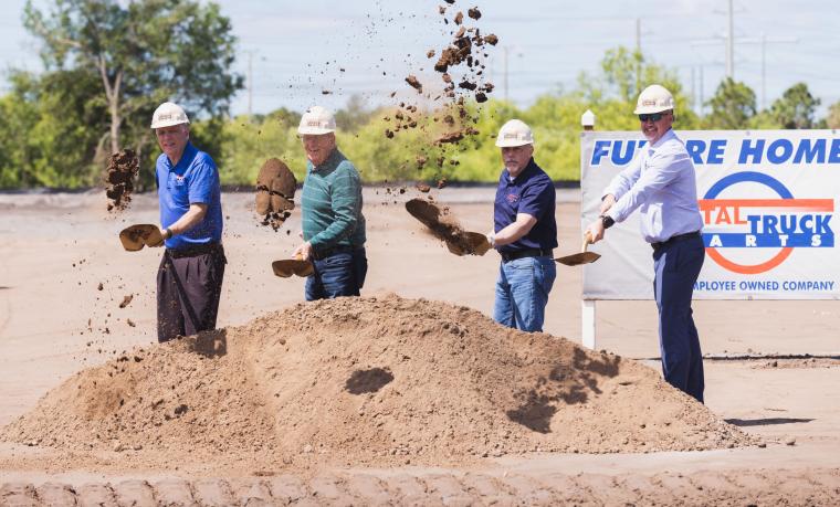 FL: Total Truck Parts Breaks Ground on Company's Largest Facility, Creating Job Opportunities
