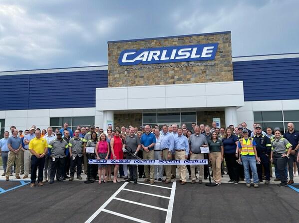 MO: Carlisle Construction Materials Opens New Production and Manufacturing Facility in Sikeston