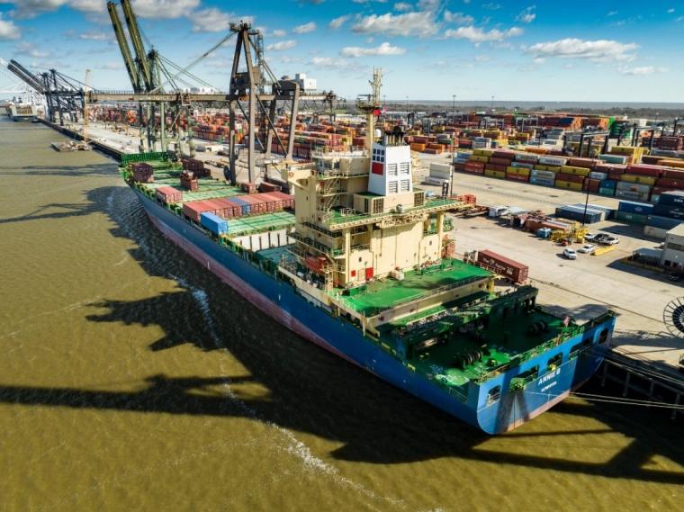 TX: Port Houston Welcomes New Service—ZIM Shipping's Gulf Toucan Arrives at Barbours Cut