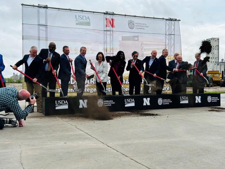 NE: USDA, UNL Break Ground on National Center for Resilient and Regenerative Precision Agriculture