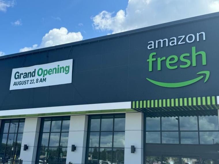PA: CA: NJ: IL: Amazon Fresh Opens Four New Grocery Stores in One Day