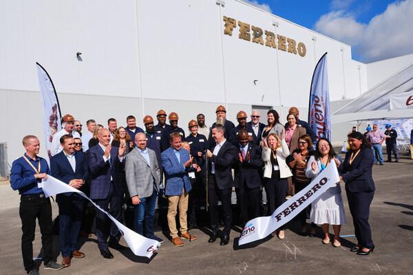 IL: Ferrero Opens $214 Million Kinder Bueno Production Facility in Bloomington, Creating 200 Jobs
