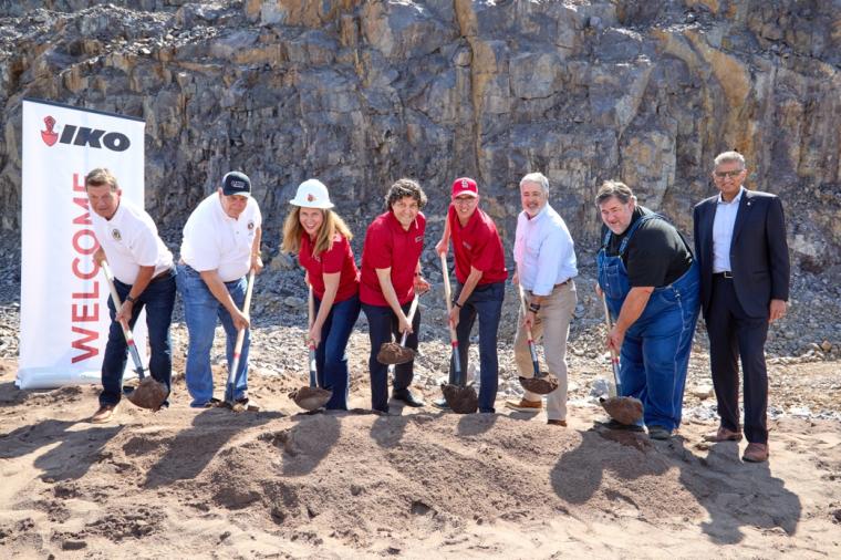 MO: IKO Breaks Ground on New Granule Facility in Bismarck, Mo., to Create More Than 50 New Jobs