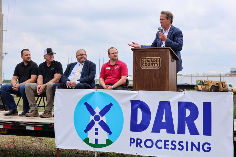 NE: Governor, Dairy Industry Celebrate New Milk Processing Facility in Seward