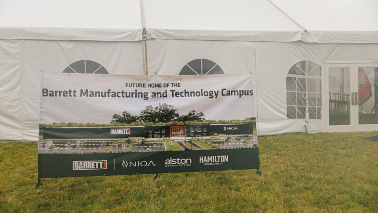 TN: Barrett Firearms Breaks Ground on Manufacturing, Tech Campus in Murfreesboro