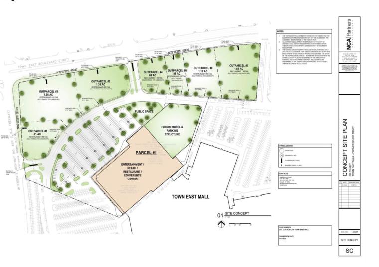TX: City of Mesquite Partners with Developer to Revitalize Former Sears Site at Town East Mall