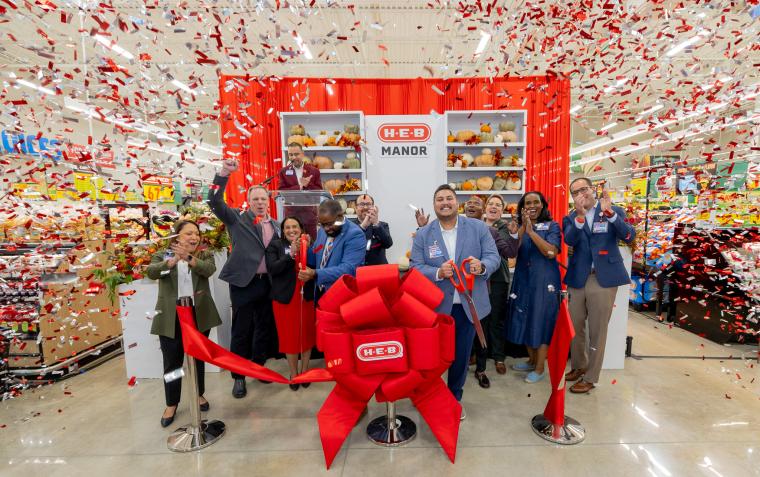TX: H-E-B Opens 101,000-Sq.-Ft. Store in Manor, Texas, to Employ Nearly 400