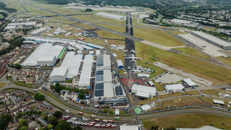 Farnborough International Airshow 2026 Sells Out & Announces New Exhibition Hall