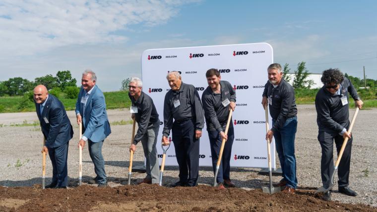 CN: IKO Breaks Ground on XPS Insulation Manufacturing Facility in Brantford