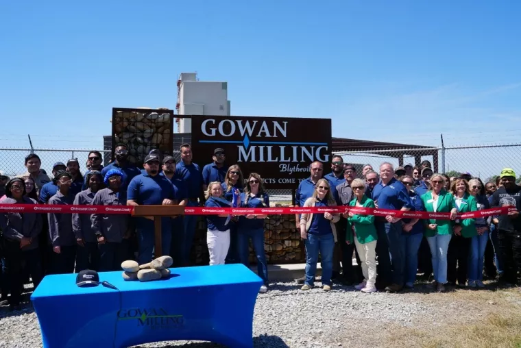 AR: Gowan Milling Expands Manufacturing Facility in Blytheville, with 34 New Jobs