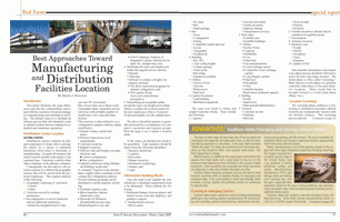 Best Approaches Toward Manufacturing and Distribution Facilities Location