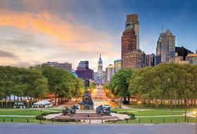 The Philadelphia skyline. Photo: Shutterstock