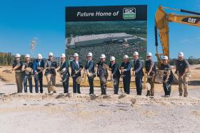 SK Food Group breaks ground on its new production facility in Cleveland, TN in September 2023. Photo provided by TNECD