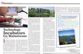 Technology Incubators Go Mainstream