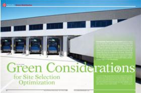 Green Considerations for Site Selection Optimization