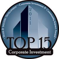2011 CiCi Awards - Corporate Investment Top 15