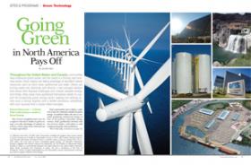 Going Green in North America Pays Off