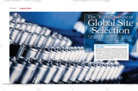 The “Risky” Nature of Global Site Selection