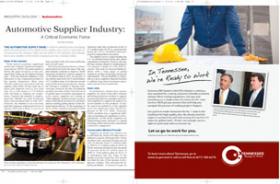 Automotive Supplier Industry: A Critical Economic Force