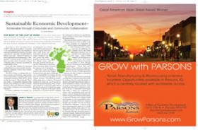 Sustainable Economic Development— Achievable through Corporate and Community...