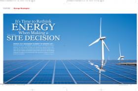 It’s Time To Rethink Energy When Making a Site Decision