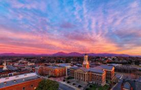 Courthouse Sunset - Mark Calhoun permission granted
