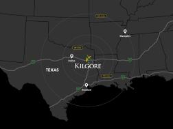 Kilgore, TX Map Kilgore, TX Map