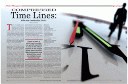Compressed Time Lines - Effective Leadership Tactics Compressed Time Lines - Effective Leadership Tactics