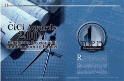 2007 CiCi Awards - Community Impact Top 15 2007 CiCi Awards - Community Impact Top 15