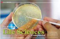 Site Selection for Life Sciences Companies Site Selection for Life Sciences Companies