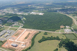 Aerial View of the Cyber Innovation Center, Bossier City, Louisiana