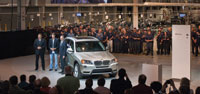 October 2010 grand opening celebration of BMW's new plant.