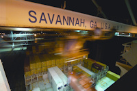 Port of Savannah.