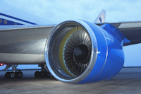 Pratt & Whitney PW4000-100 Advantage70 Engine On-Wing.