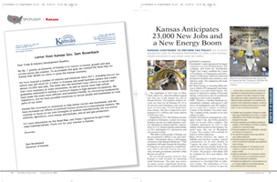 Kansas: Kansas Anticipates 23,000 New Jobs and a New Energy Boom